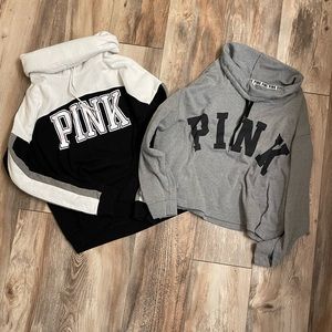 2 VS Pink Sweatshirts